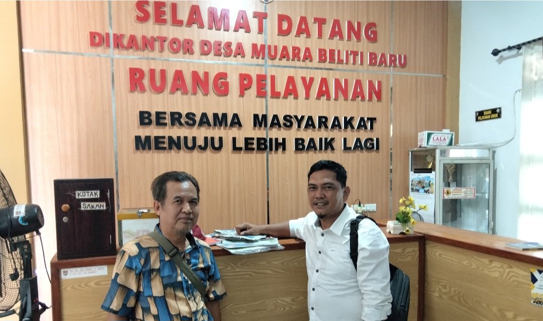 Ruang Recepsionis Pelayanan Masyarakat.