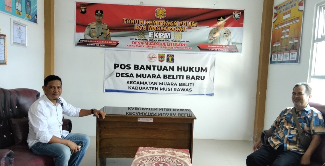 Ruang Restorative Justice Desa Muara Beliti Baru.